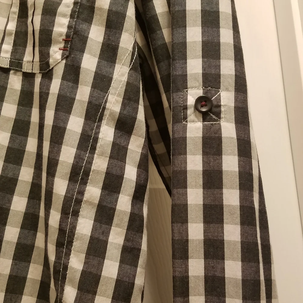 Plaid Button Down NEW - Picture 6 of 6
